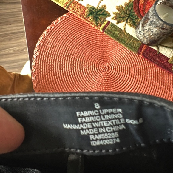 Express/Size 8/ Black over the knee Suade boot. sprayed with Suade protector. - Picture 4 of 7